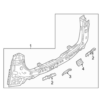 Mazda OE - Rear Body & Floor - Rear Body