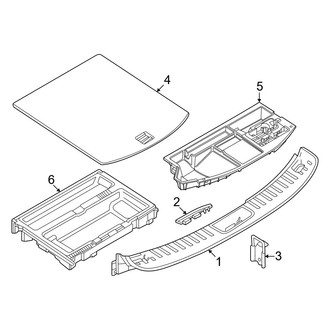 Mazda OE - Rear Body & Floor - Interior Trim
