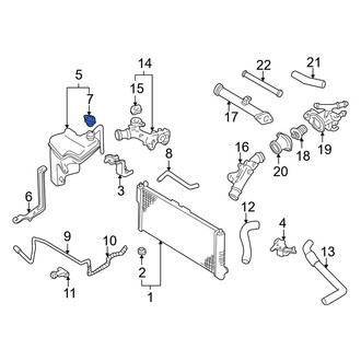 Mazda OE - Engine Coolant Reservoir Cap