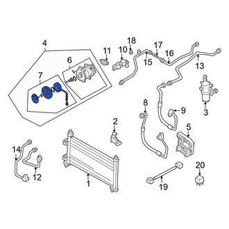 Mazda OE - A/C Compressor Clutch