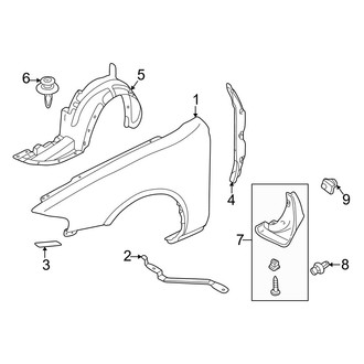Mazda OE - Fender - Exterior Trim
