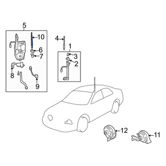 Mazda OE - Radio Antenna Mast