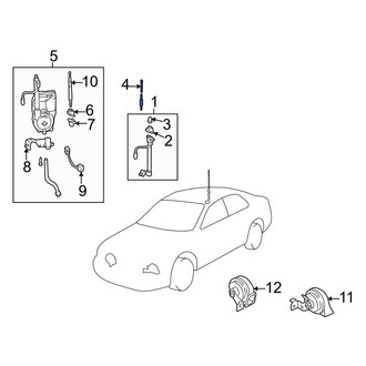 Mazda OE - Radio Antenna Mast