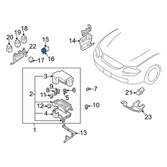 Mazda OE - Horn Relay