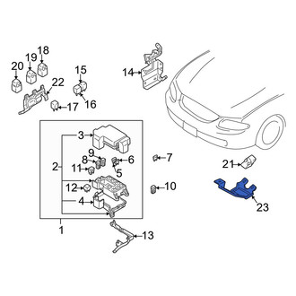 Mazda OE - HVAC Blower Motor Relay