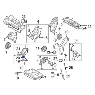 Mazda OE - Fuel Injection Idle Air Control Valve Gasket