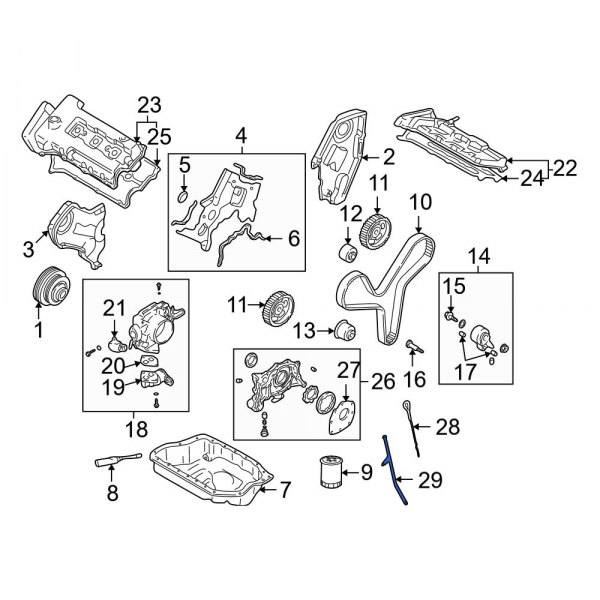 Engine Oil Dipstick Tube