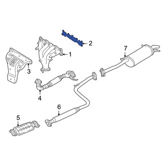 Mazda OE - Exhaust Manifold Gasket