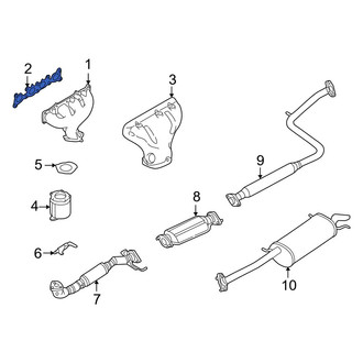 Mazda OE - Exhaust Manifold Gasket
