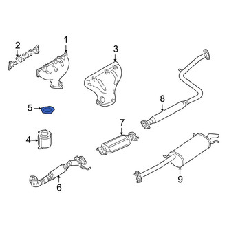 Mazda OE - Rear Catalytic Converter Gasket