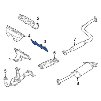Mazda OE - Exhaust Manifold Gasket