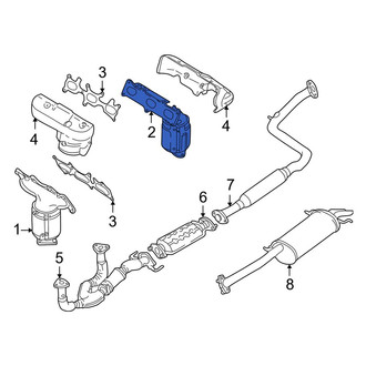 Mazda OE - Right Exhaust Manifold