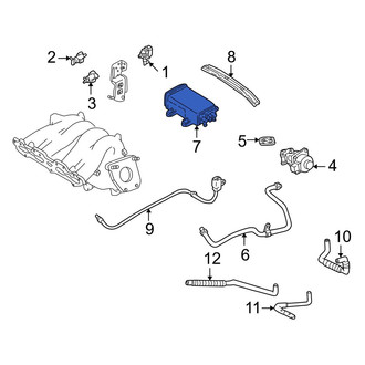 Mazda OE - Vacuum Reservoir