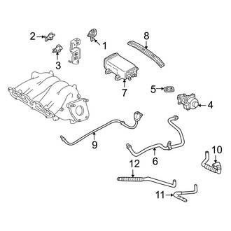 Mazda OE - Emission System - Emission Components (2.0L)