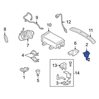 Mazda OE - Secondary Air Injection Control Valve