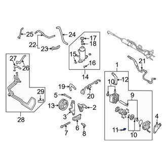 Mazda OE - Front Power Steering Pressure Switch