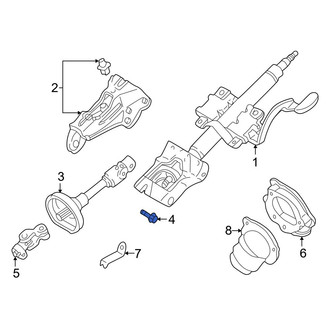 Mazda OE - Steering Shaft Bolt