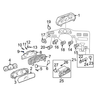 Mazda OE - Instrument Panel Light Bulb