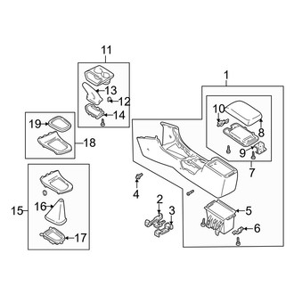 Mazda OE - Center Console