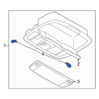 Mazda OE - Map Light Bulb