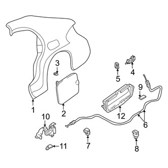 Mazda OE - Quarter Panel & Components
