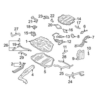Mazda OE - Fuel System Components