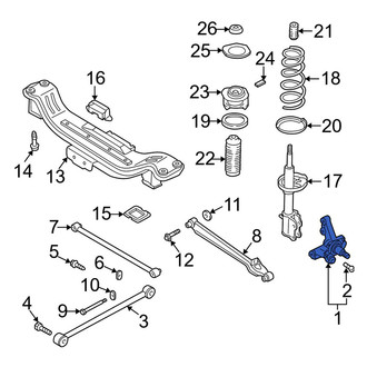 Mazda OE - Rear Left Suspension Knuckle