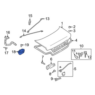 Mazda OE - Cargo Area Light