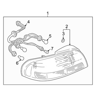Mazda OE - Rear Lamps - Combination Lamps