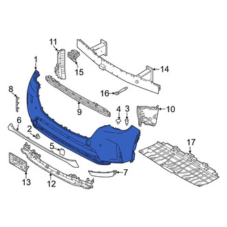 Mazda OE - Front Bumper Cover