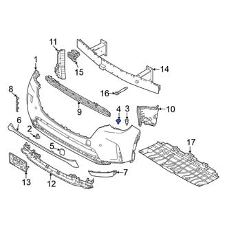 Mazda OE - Bumper Cover Retainer
