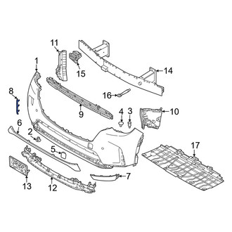 Mazda OE - Front Left Grille