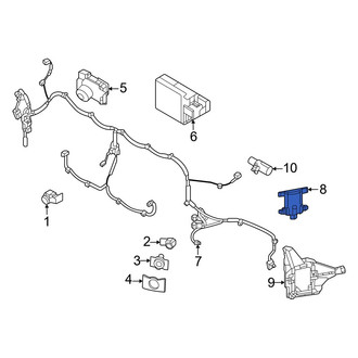 Mazda OE - Rear Blind Spot Detection System Warning Sensor