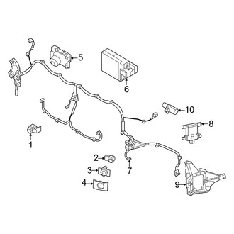 Mazda OE - Front Bumper & Grille - Electrical Components