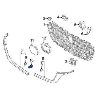 Mazda OE - Grille Molding Clip