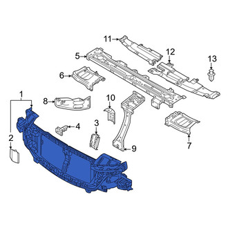 Mazda OE - Front Grille Reinforcement