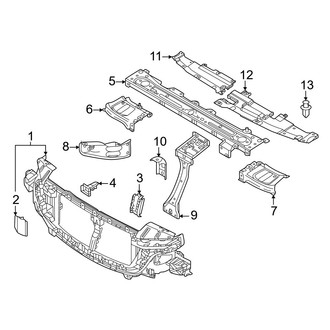 Mazda OE - Radiator Support