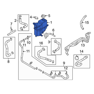 Mazda OE - Engine Coolant Reservoir