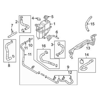 Mazda OE - Cooling - Hoses & Lines