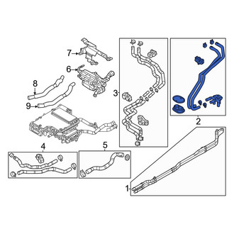 Mazda OE - Engine Coolant Overflow Hose Adapter