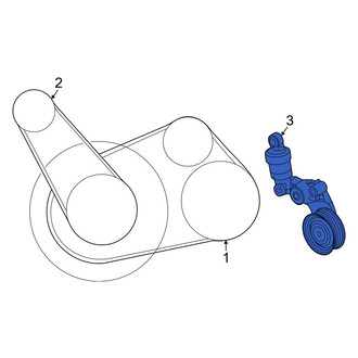 Mazda OE - Accessory Drive Belt Tensioner Assembly