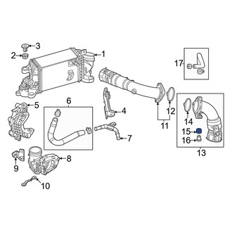 Mazda OE - Intercooler Pipe Insulator