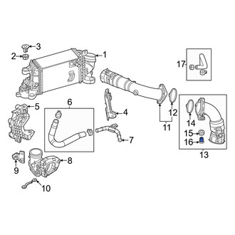 Mazda OE - Intercooler Pipe Sleeve