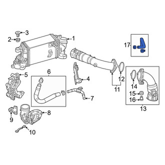 Mazda OE - Intercooler Hose