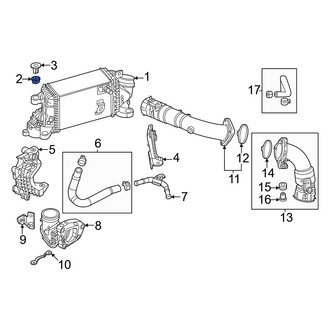 Mazda OE - Intercooler Insulator