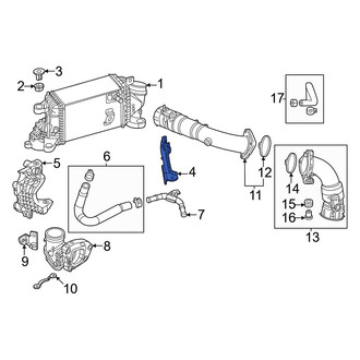 Mazda OE - Intercooler Bracket