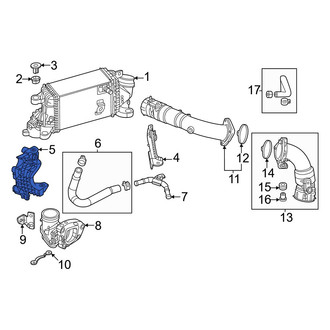 Mazda OE - Intercooler Bracket