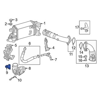 Mazda OE - Intercooler Pipe Bracket