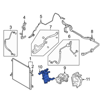 Mazda OE - A/C Compressor Bracket