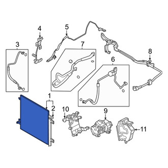 Mazda OE - A/C Condenser